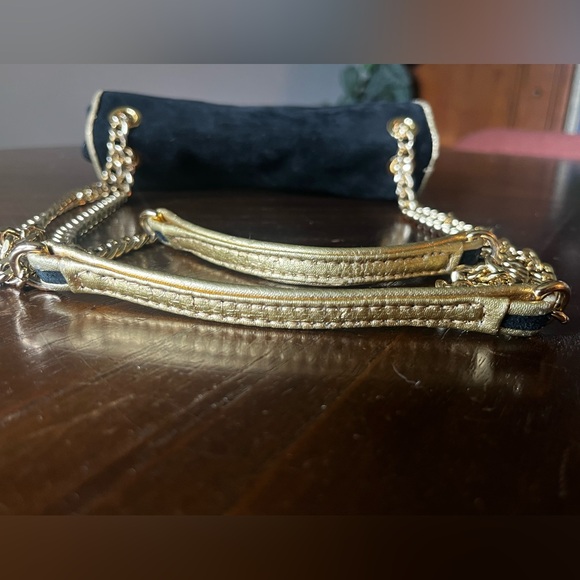 Michael Kors Two Way Black Suede Handbag - Picture 8 of 15